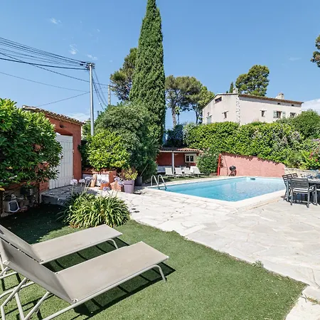 5 Bdr - Swimmingpool - Ac - Parking Willa Antibes